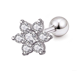 Сережки для пірсингу вуха титанова сталь ціна за 1 шт., фото 3