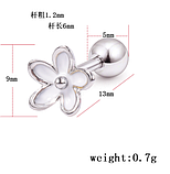 Сережки для пірсингу вуха титанова сталь ціна за 1 шт., фото 4