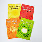 Блокнот А5 з кольоровими аркушами Profi Frutti pinapple 80 сторінок 40арк арт. 902620, фото 2