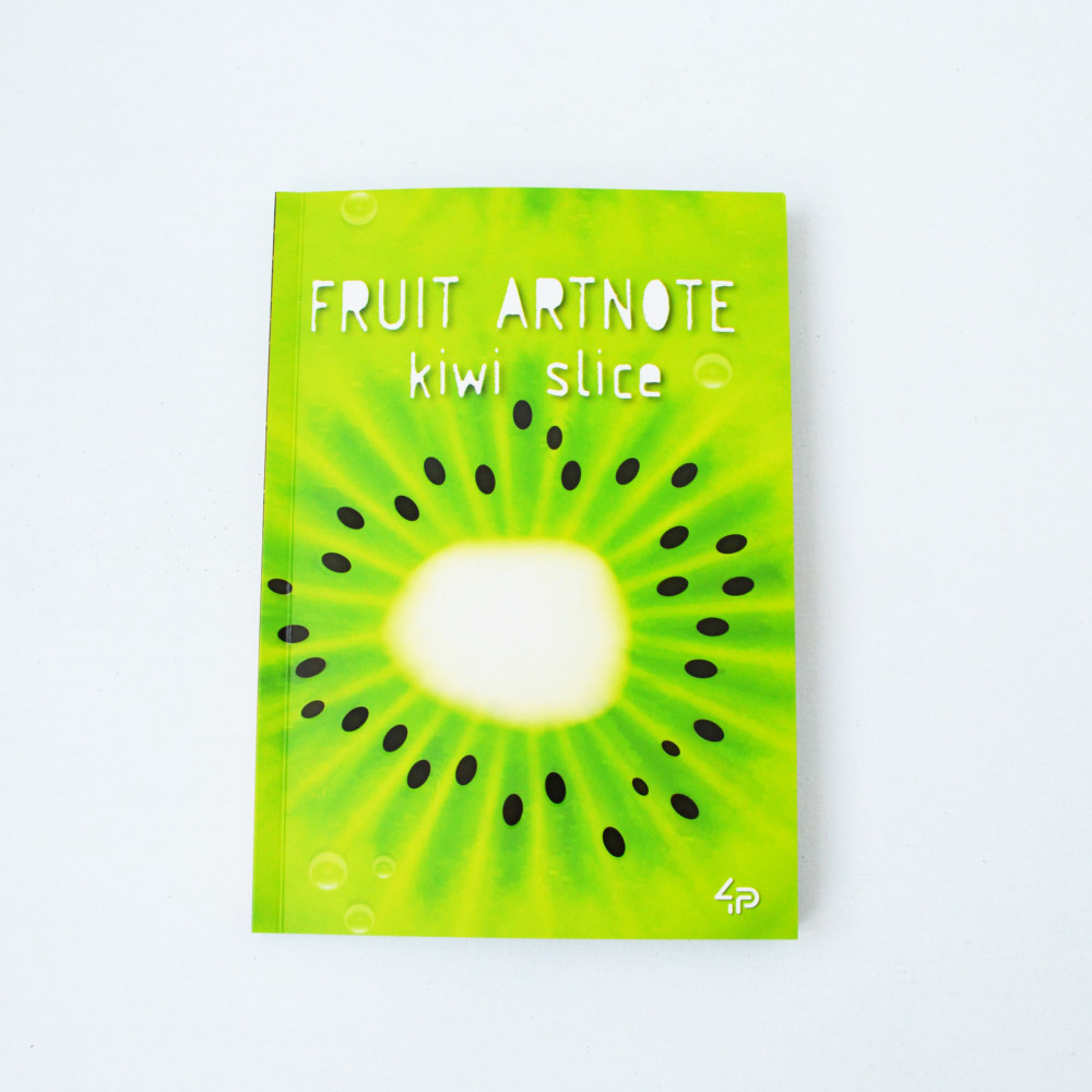 Блокнот А5 з кольоровими аркушами Profi Frutti kiwi 80 сторінок 40арк арт. 902606