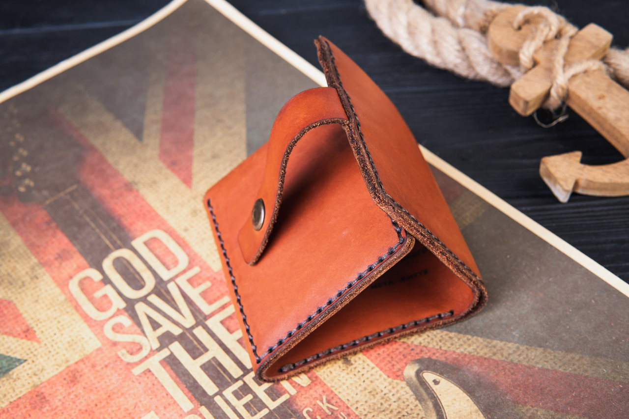 Мужской кожаный кошелек бумажник Уолтера Митти - фото 6 - id-p1450351247