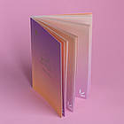 Блокнот В6 з кольоровими аркушами Profi Gradient rabbit 128 сторінок 64арк арт. 901739, фото 2