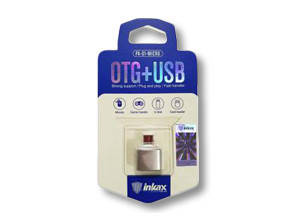 Перехідник OTG USB - micro USB Inkax (уп. 80шт) 800шт PA-01-V8