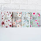 Блокнот А6 з білими аркушами Profi Abstract flowers green 96 сторінок арт. 902491, фото 4