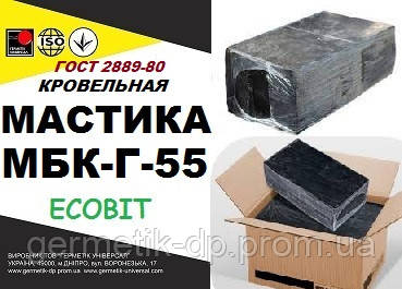 МБК-Г - 55 Мастика бітумна покрівельна, ГОСТ 2889-80