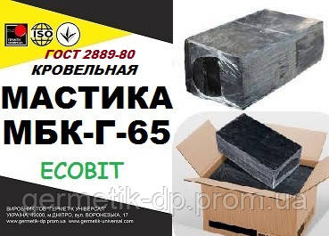 МБК-Г - 65 Ecobit Мастика бітумна покрівельна , ГОСТ 2889-80