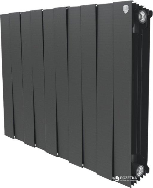 Радіатор біметалевий Royal Thermo PianoForte 500/Noir Sable 12 секц