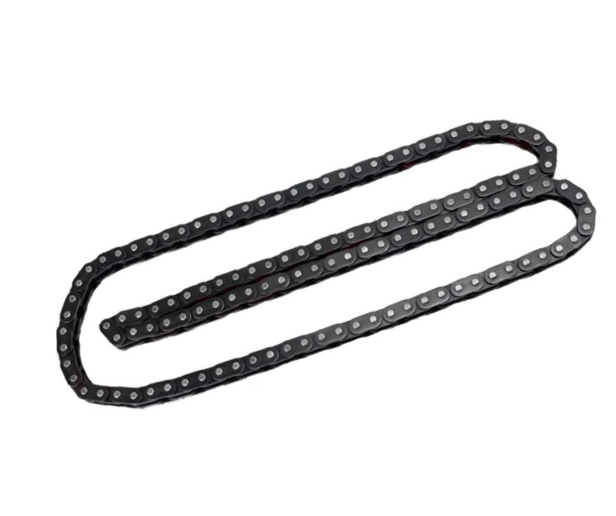 Ланцюг привода квадроцикла 420 крок 98 напівзвінок із замком, фото 1