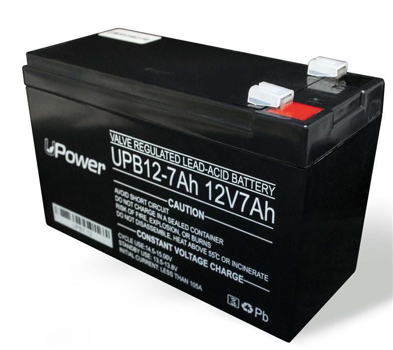 Акумуляторна батарея дитячого електромобіля UPower 12 V 7 AH (UPB7-12) AGM