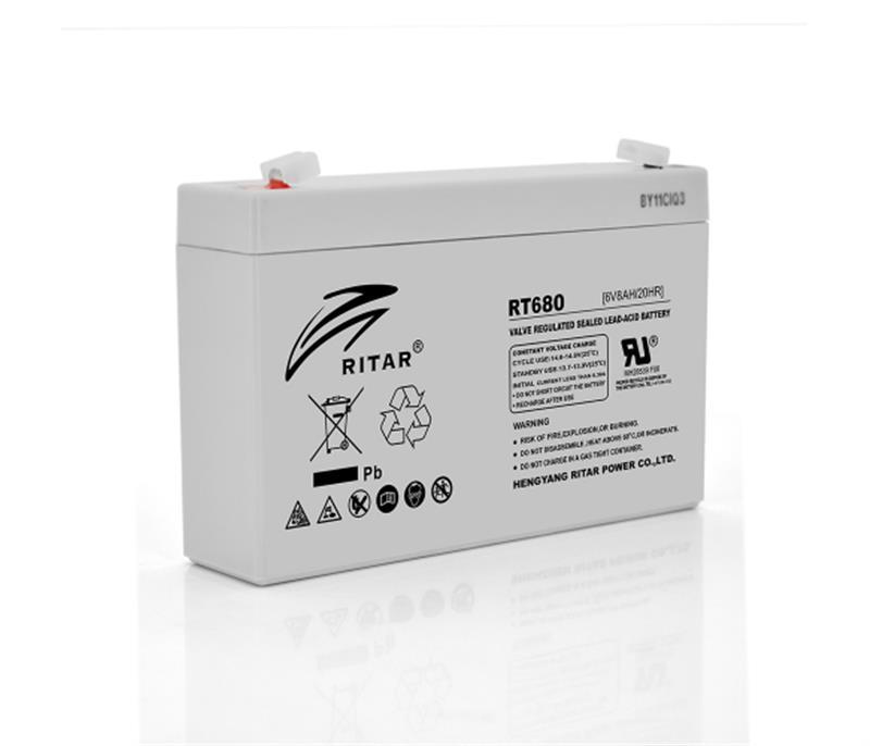 Акумуляторна батарея для дитячих електромобілів Ritar 6 V 8 Ah 20HR (RT680/08213)