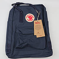 Рюкзак Fjallraven Kanken Classic на стиле 16 л (Полиэстер) Синий