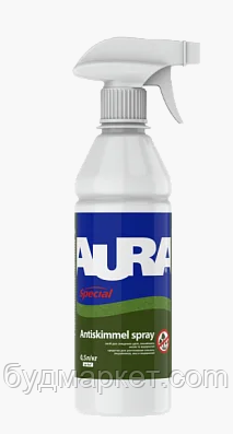 Засіб AURA Antiskimmel Spray для профілактики і знищення цвілі, 0,5 л