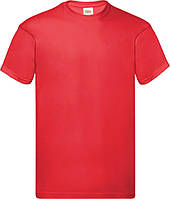Футболка Fruit of the Loom Original (Червоний L)