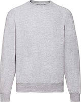 Светшот Fruit of the Loom Raglan Sweat (Сірий Меланж XL)