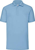 Теніска Fruit of the Loom 65:35 Polo (Голубой XL)