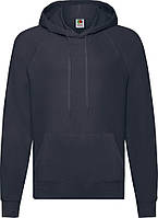 Худі Fruit of the Loom Lightweight Hooded Sweat (Глубокий Темно-Синий S)
