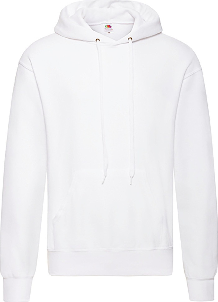 Худі Fruit of the Loom Classic Hooded Sweat (Белый 2XL), фото 1