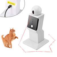 Лазерна іграшка вказівник для кішок котів, автоматичний робот проектор, USB