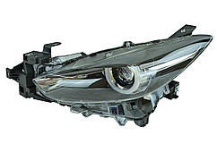 Фара Mazda 3 3 BM (2016-2019) рестайлінг галоген лінзована ДХО (LED) (електрокоректор) ліва EPROFARO