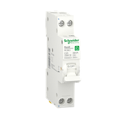 Компактний дифавтомат 1P+N 25А C 6kA 30мА тип A 18mm Schneider Electric Resi9 R9D88625