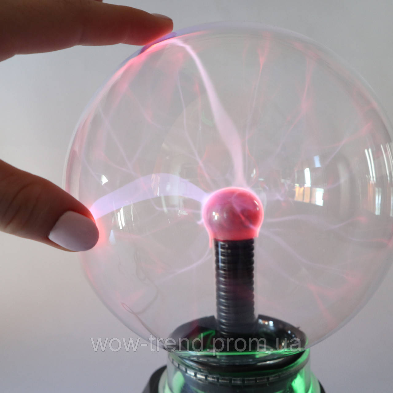 Плазменный шар с молниями Magic Flash Ball Tesla 15 см - фото 6 - id-p1449523510