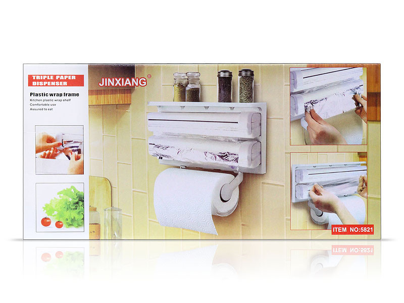 Тримач для паперових рушників Triple Paper Dispenser 24шт 9708