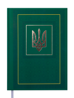 Щоденник недатований Buromax NATION, A5, зелений BM.2006-04