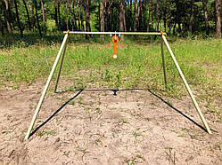 Стійка з броньованим гонгом 25 мм, для дрібнокаліберної зброї. Сателит (760)