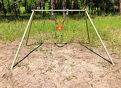 Стійка з броньованим гонгом 50 мм, для дрібнокаліберної зброї. Сателіт (761)