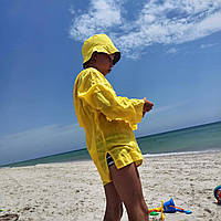 Дитяча пляжна туніка, жовта