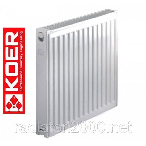 Стальной панельный радиатор 11 т 500*1100 Koer (Чехия) - фото 3 - id-p1450438189