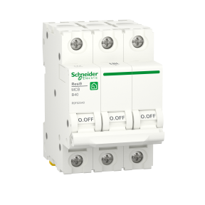 Автоматичний вимикач 3P 40A B 6kA Schneider Electric Resi9 R9F02340, фото 1