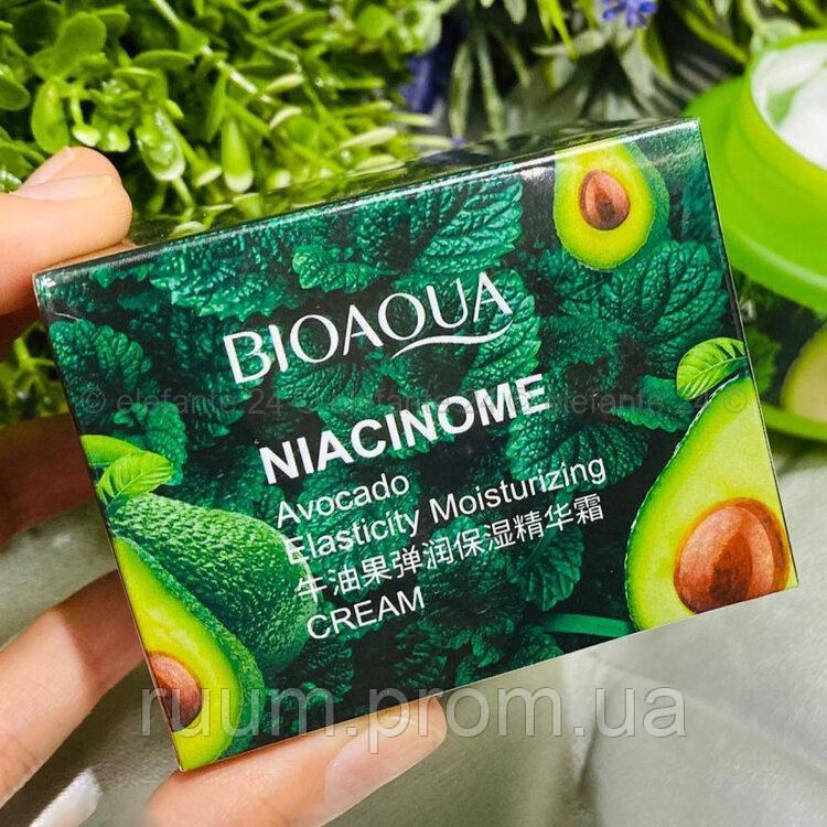 Увлажняющий крем для лица с экстрактом авокадо Bioaqua Niacinome Avocado Cream - фото 1 - id-p1450438502