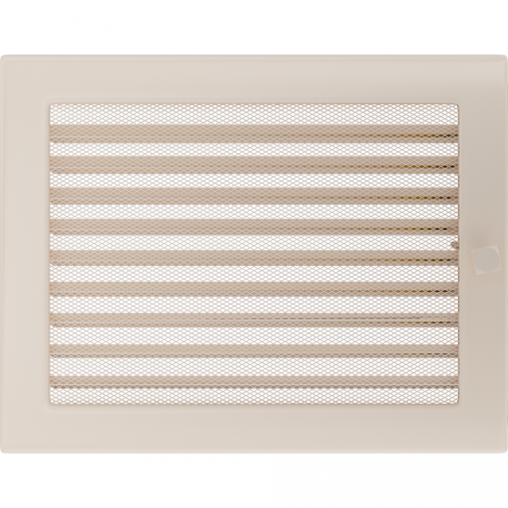 Решітка кремова з жалюзями 22x30, фото 1