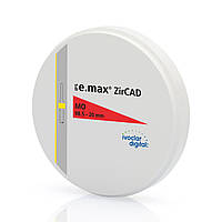 Циркониевый диск IPS e.max ZirCAD для CAD/CAM оборудования MO 98.5-20mm/1