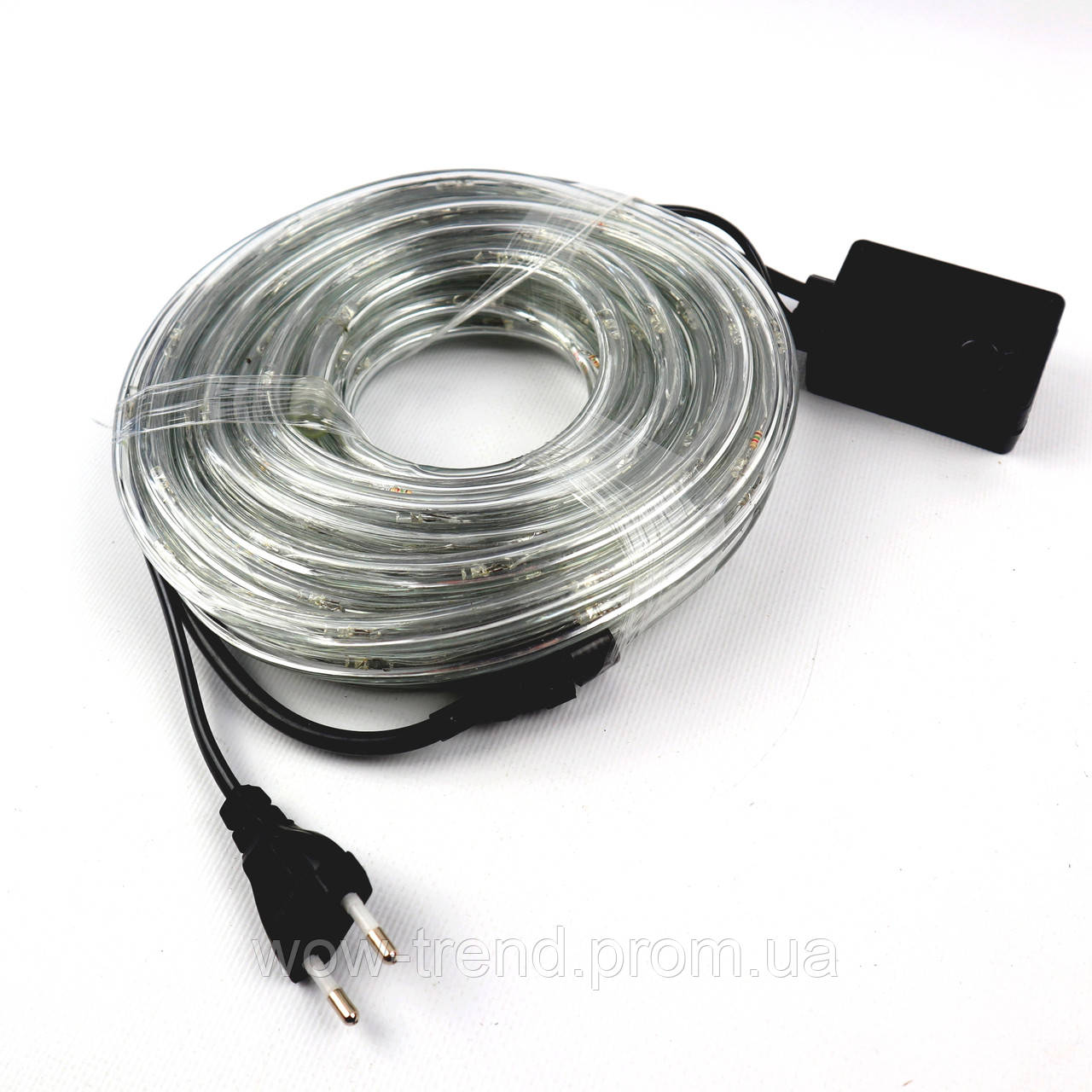 Гирлянда лента 10 метров Xmas LED Rope light RGB Красный Зеленый Синий Мультицветная - фото 1 - id-p1449523749