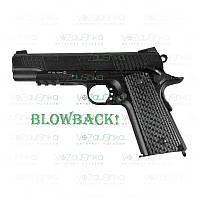 Пневматичний пістолет KWC Colt 1911 Tactical Blowback (KMB-77AHN)