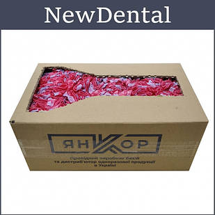 Бахіли Янкор 250 пар/упаковка ЧЕРВОНІ