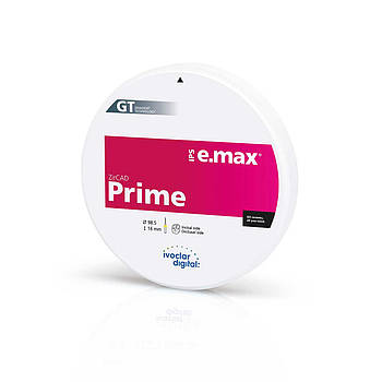 Цирконієвий диск IPS e.max ZirCAD для CAD/CAM обладнання PRIME 98.5-16мм/1