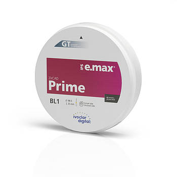 Цирконієвий диск IPS e.max ZirCAD для CAD/CAM обладнання PRIME 98.5-25мм/1
