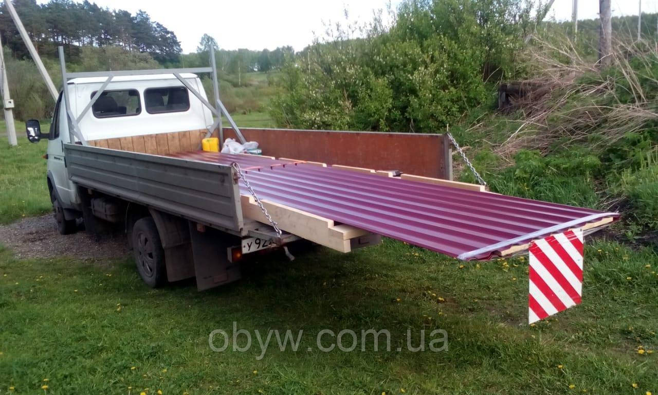 Профнастил некондиція за доставка по Україні
