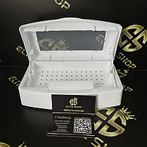 Контейнер для дезінфекції манікюрних інструментів 500 мл білий, фото 3