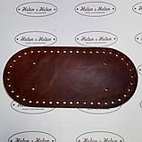 Денце для в'язаних сумок. Колір "Коньячний", фото 3