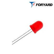 Світлодіод Червоний 10 мм. FYL10003 LRD (660nm; 250mcd, 60°) (круглий, дифузний), FORYARD