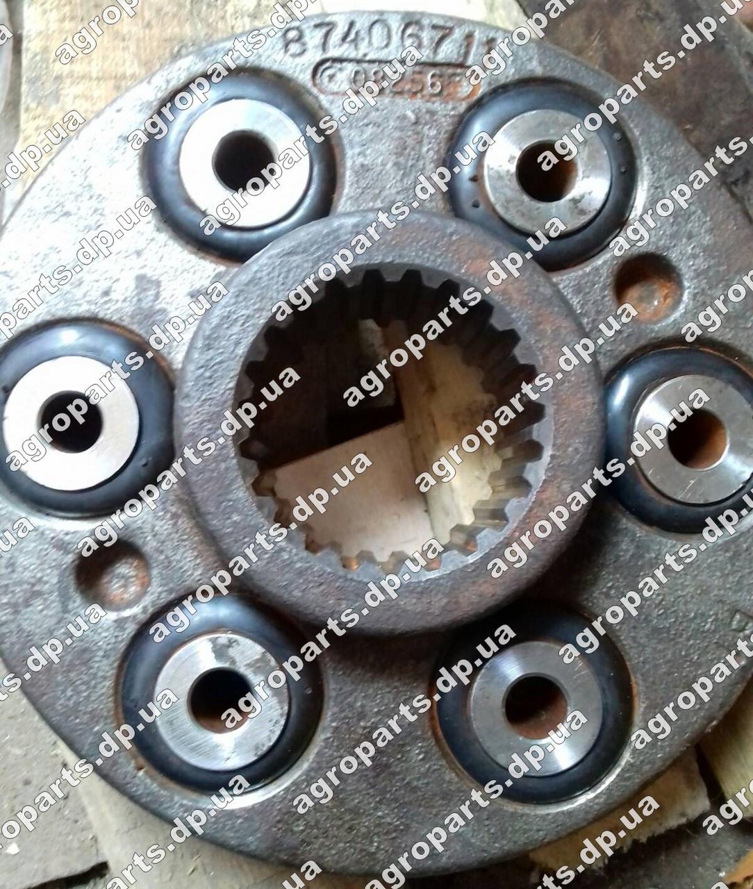 Муфта ротора 87406731 CNH 87406711 Case (23шліца 6болтів) Кейс