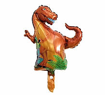 Фольгована кулька міні-фігура динозавр Рекс 37х32см Китай