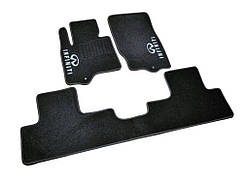 Ворсові килимки в салон Avtm для Infiniti FX35 2008-2013 Автокилимки в салон Автм на Інфініті ФХ35 кт. 3шт