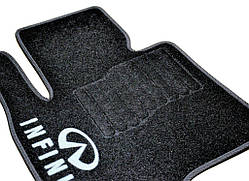 Ворсові килимки в салон Avtm для Infiniti FX45 2008-2013 Автокилимки в салон Автм на Інфініті ФХ45 кт. 3шт