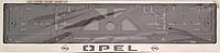 Рамка номерного знака c надписью и логотипом Opel