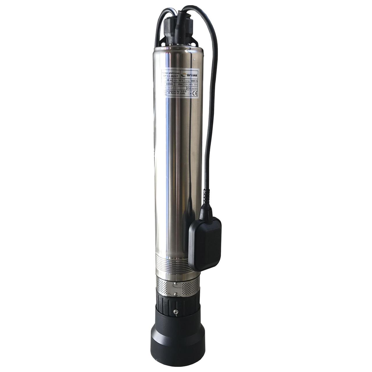 Колодязний Насос OP 5,1 - 48/6 F 0,6 кВт ( з поплавцем ), фото 1